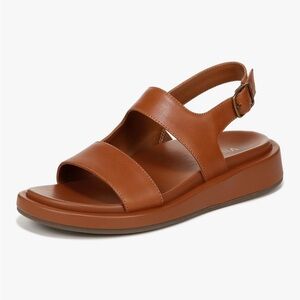 Vionic Brown Leather Sandals